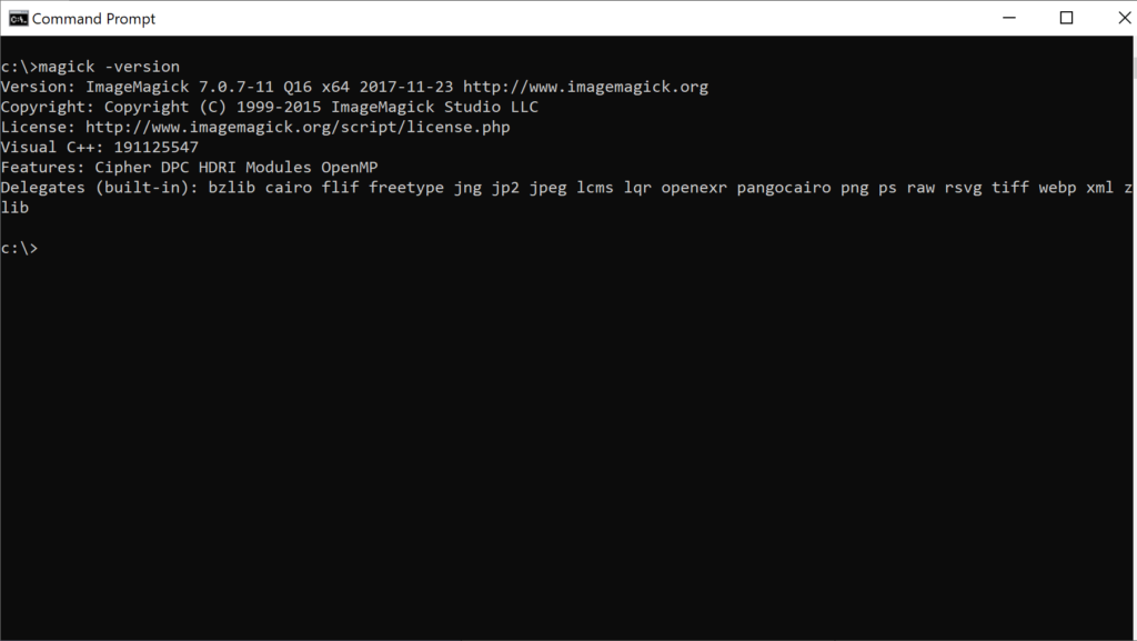 check-imagemagick-installed