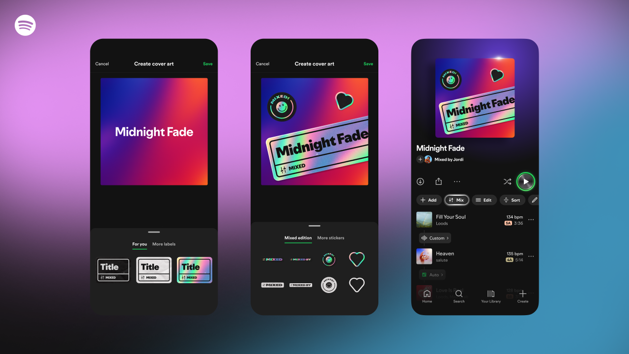 Spotify’s Latest Feature Lets You Add Your Own Transitions To Your Playlists